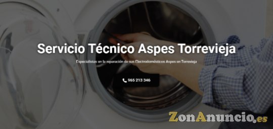 Servicio Técnico Aspes Torrevieja 965217105